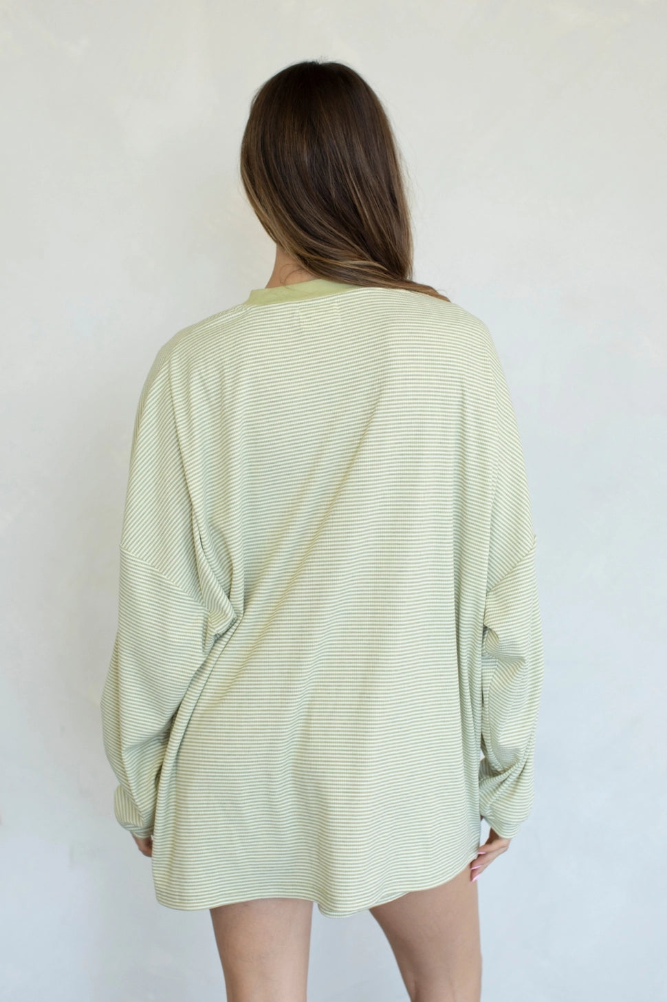Striped Top | Moss