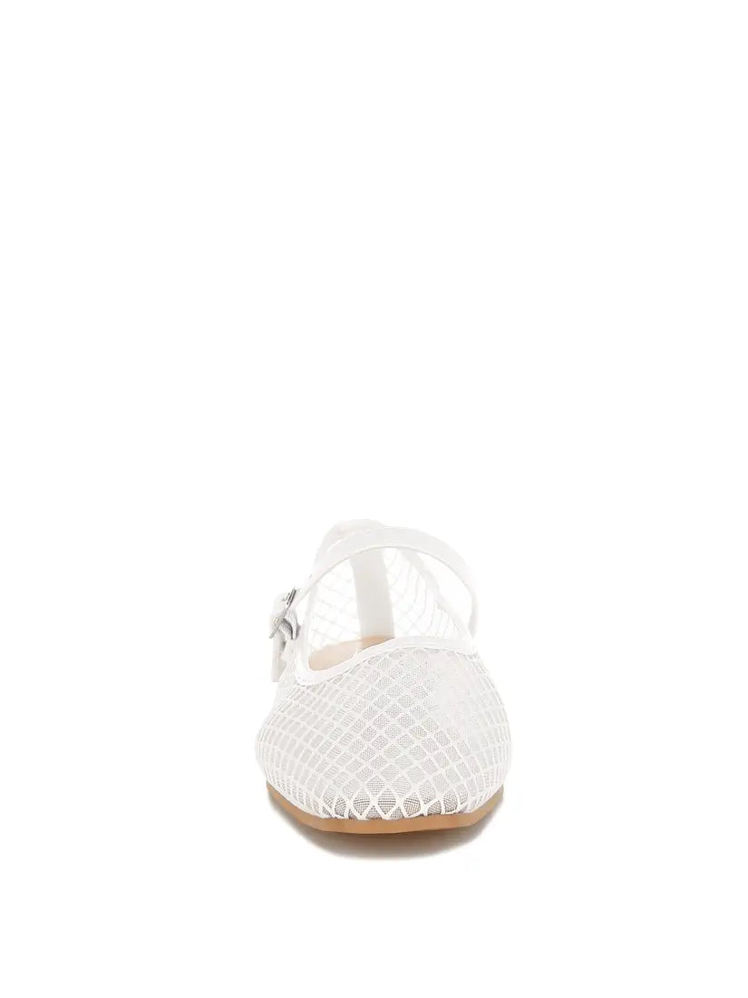 Averona Mesh Mary Jane Flats