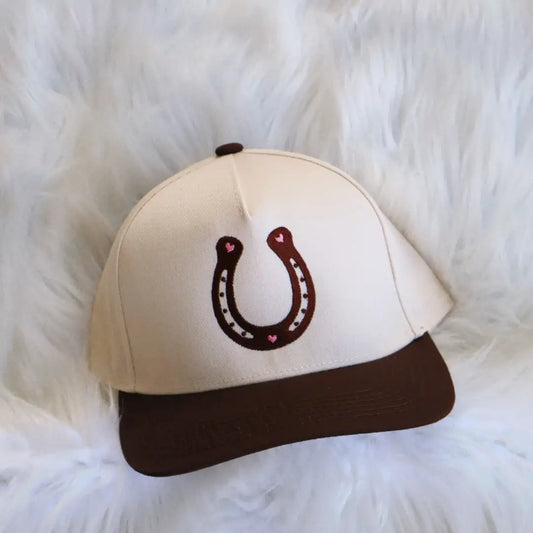 Western Heart Embroidered Hat