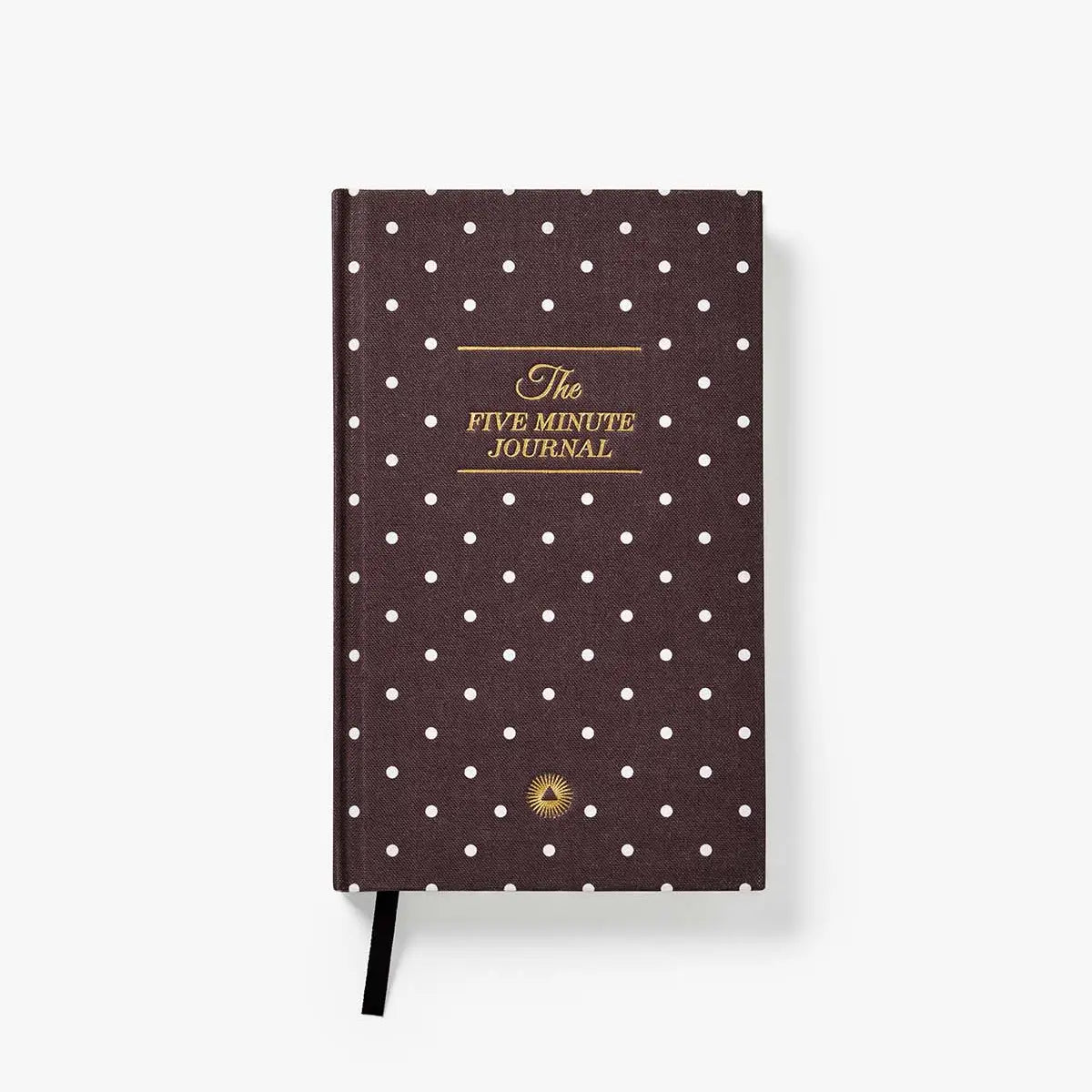 The Five Minute Journal Mocha Polka Dot | Exclusive Print