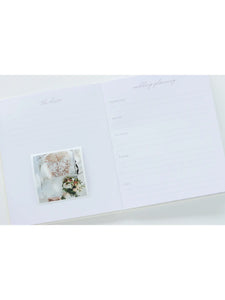 Wedding Journal - Memory Book + Keepsake Box (Ivory)