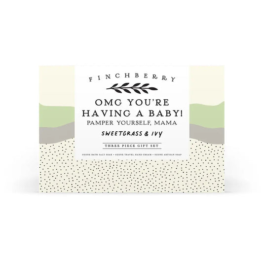 Omg You're Having A Baby 3 Pc Baby Shower Gift Set For Moms