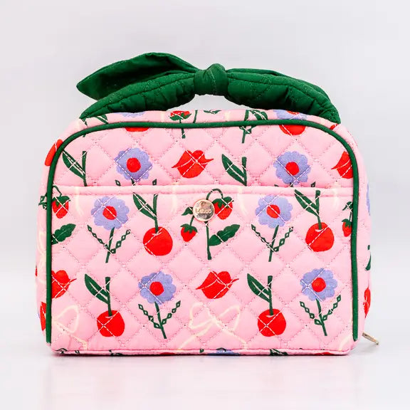 Getaway Toiletry Bag, Cherry Lips