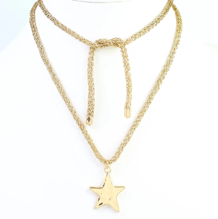 Andi Rhinestone Necklace Tpz Lt Mul (Copy)