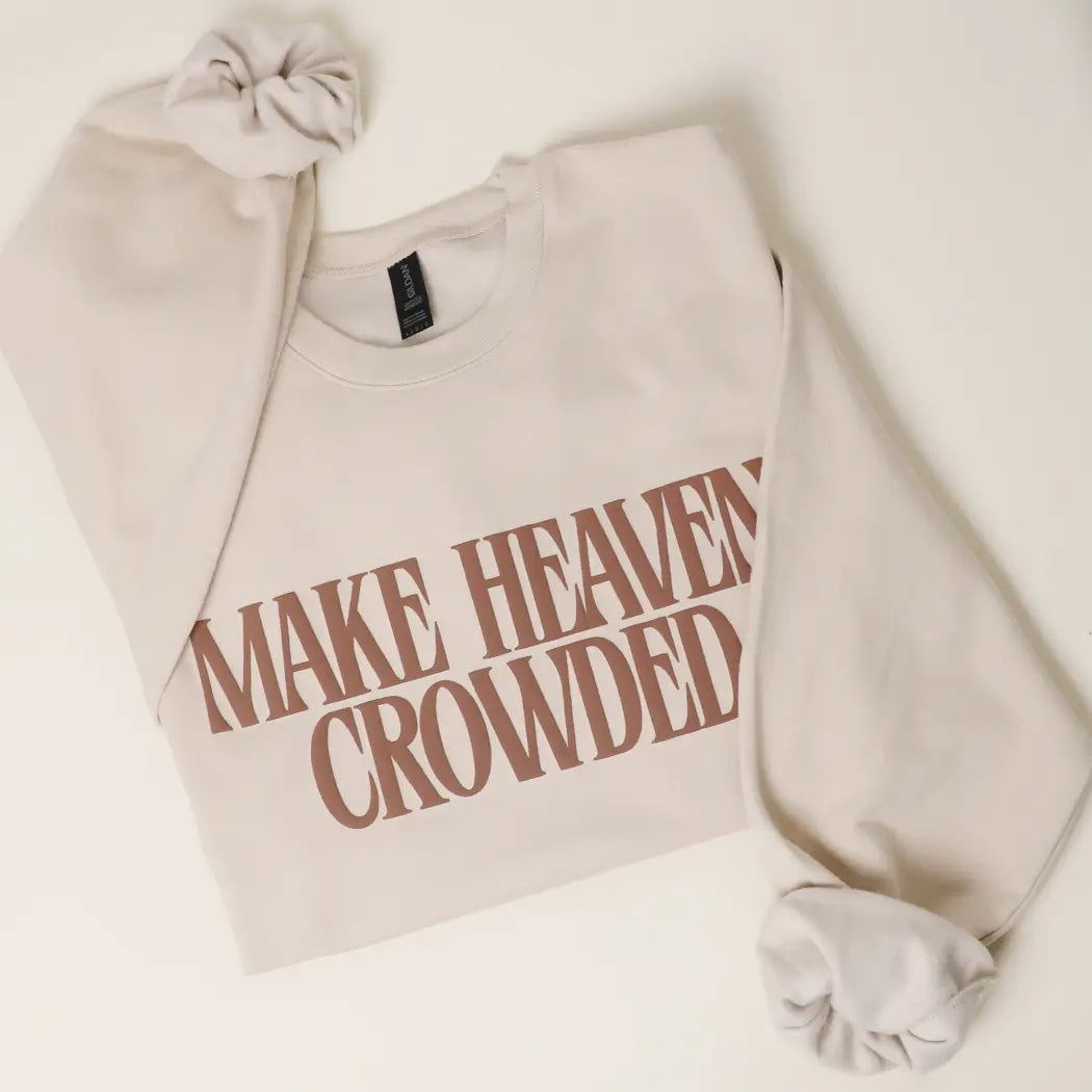 Make Heaven Crowded Puff Midweight Sweatshirt
