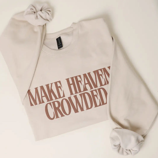 Make Heaven Crowded Puff Midweight Sweatshirt