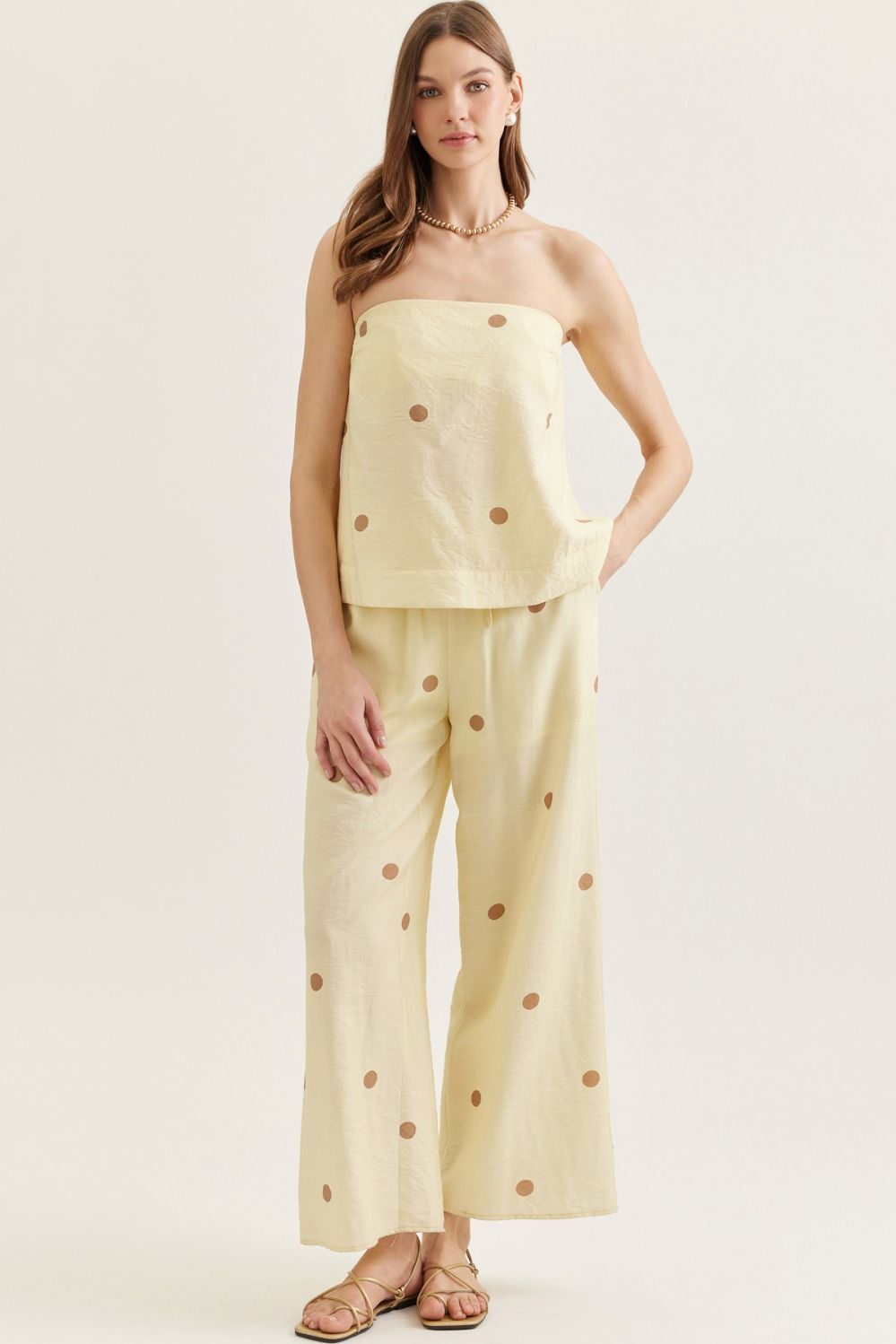 Butter Polka Dot Pants