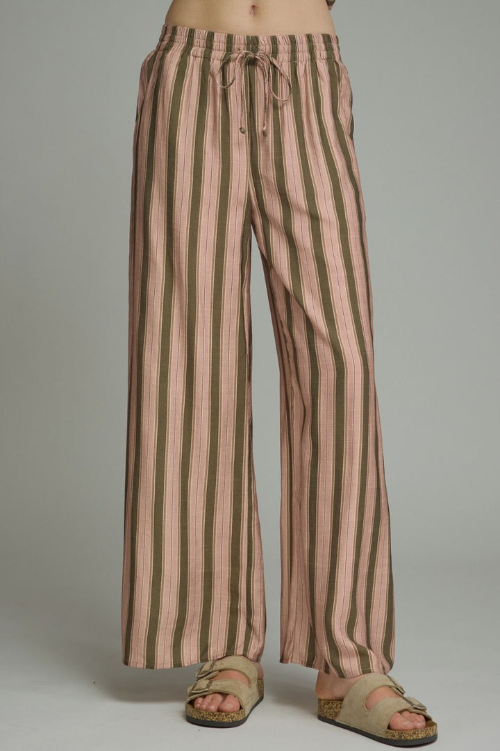 Strawberry Kiwi Striped Pants