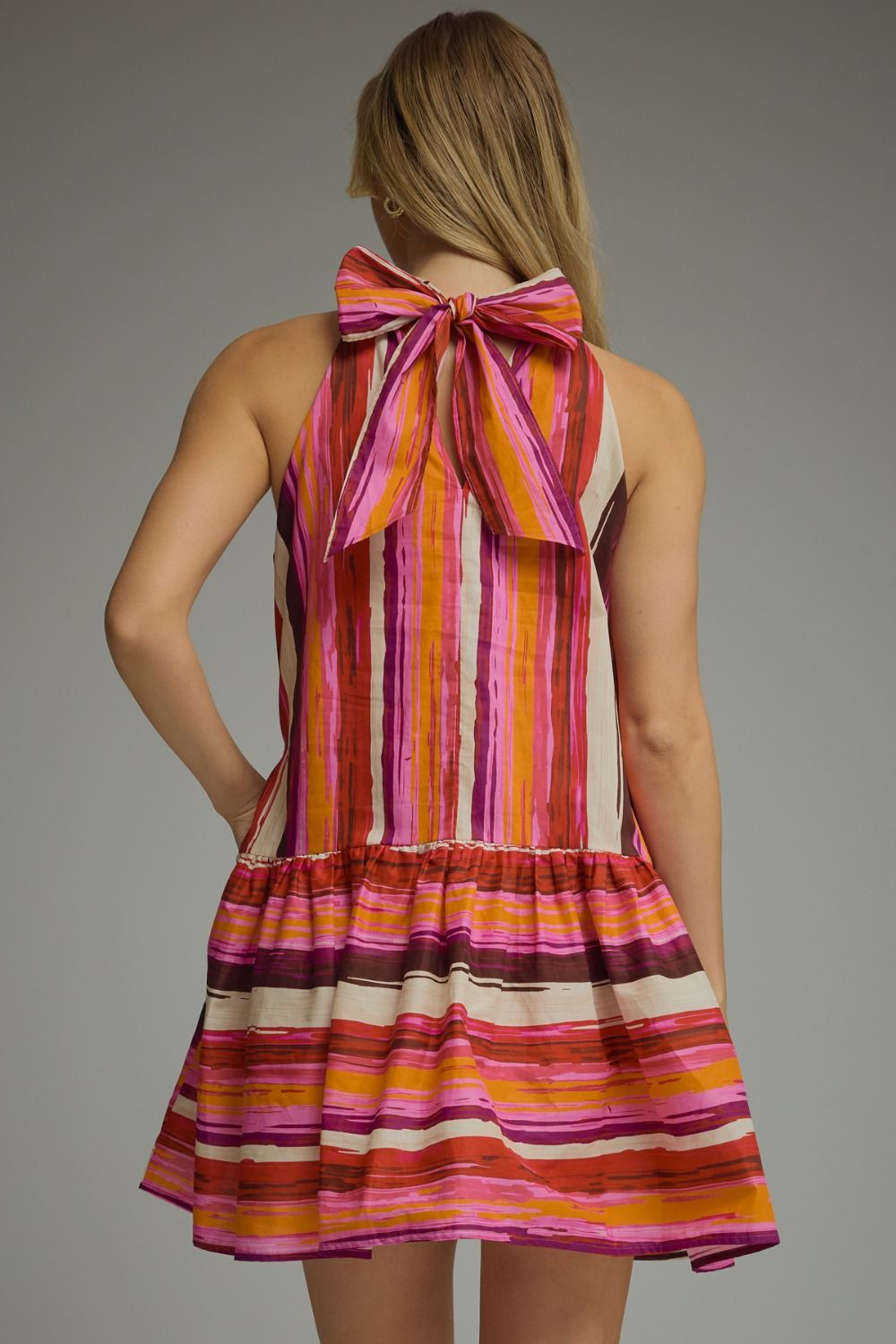 Amber Sunset Mini Dress