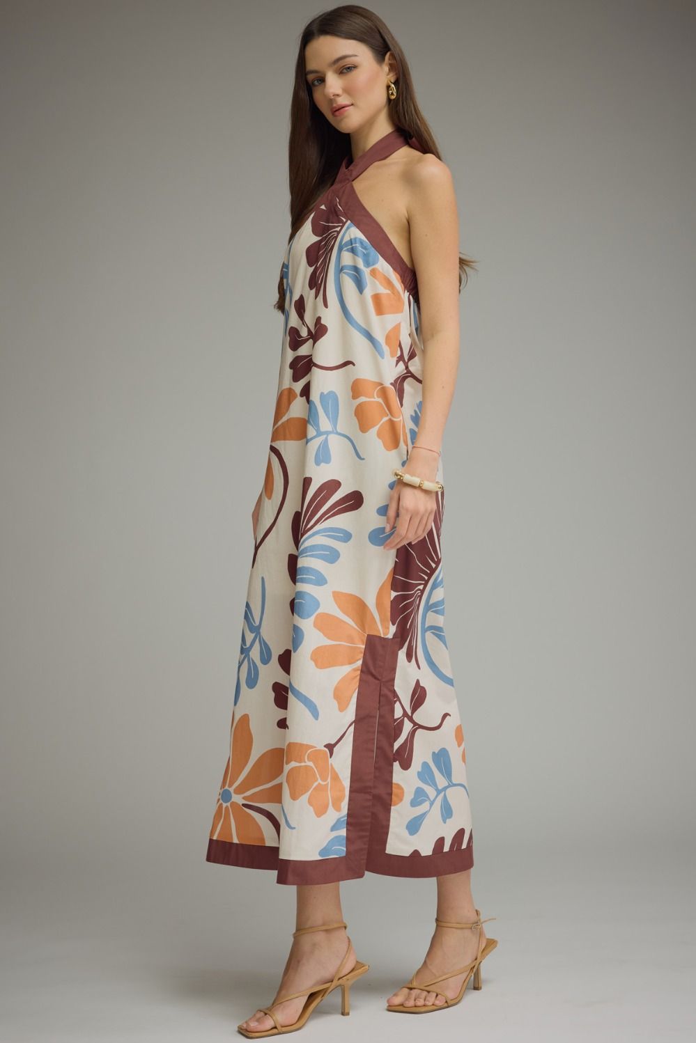 Autumn Breeze Midi Dress