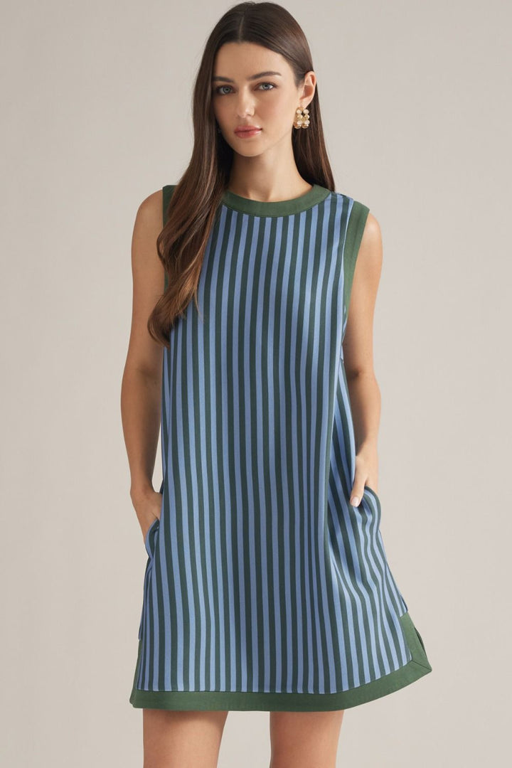 Striped Shift Dress