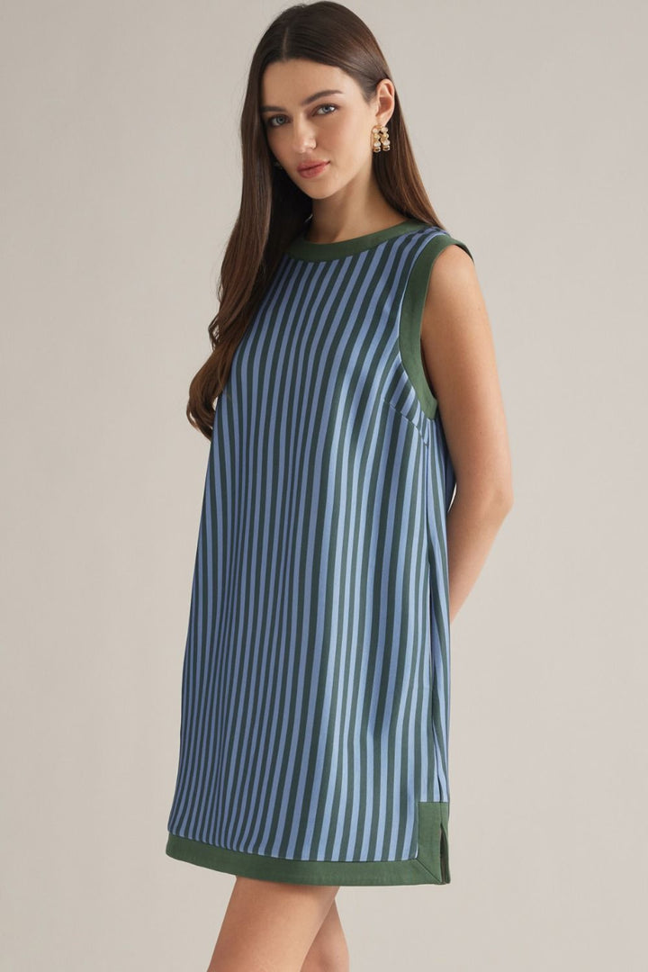 Striped Shift Dress