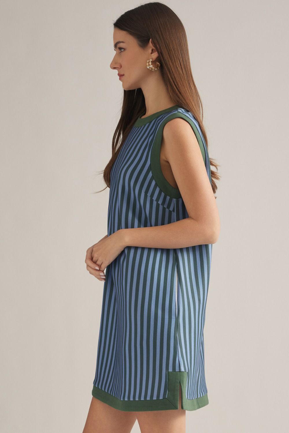 Striped Shift Dress