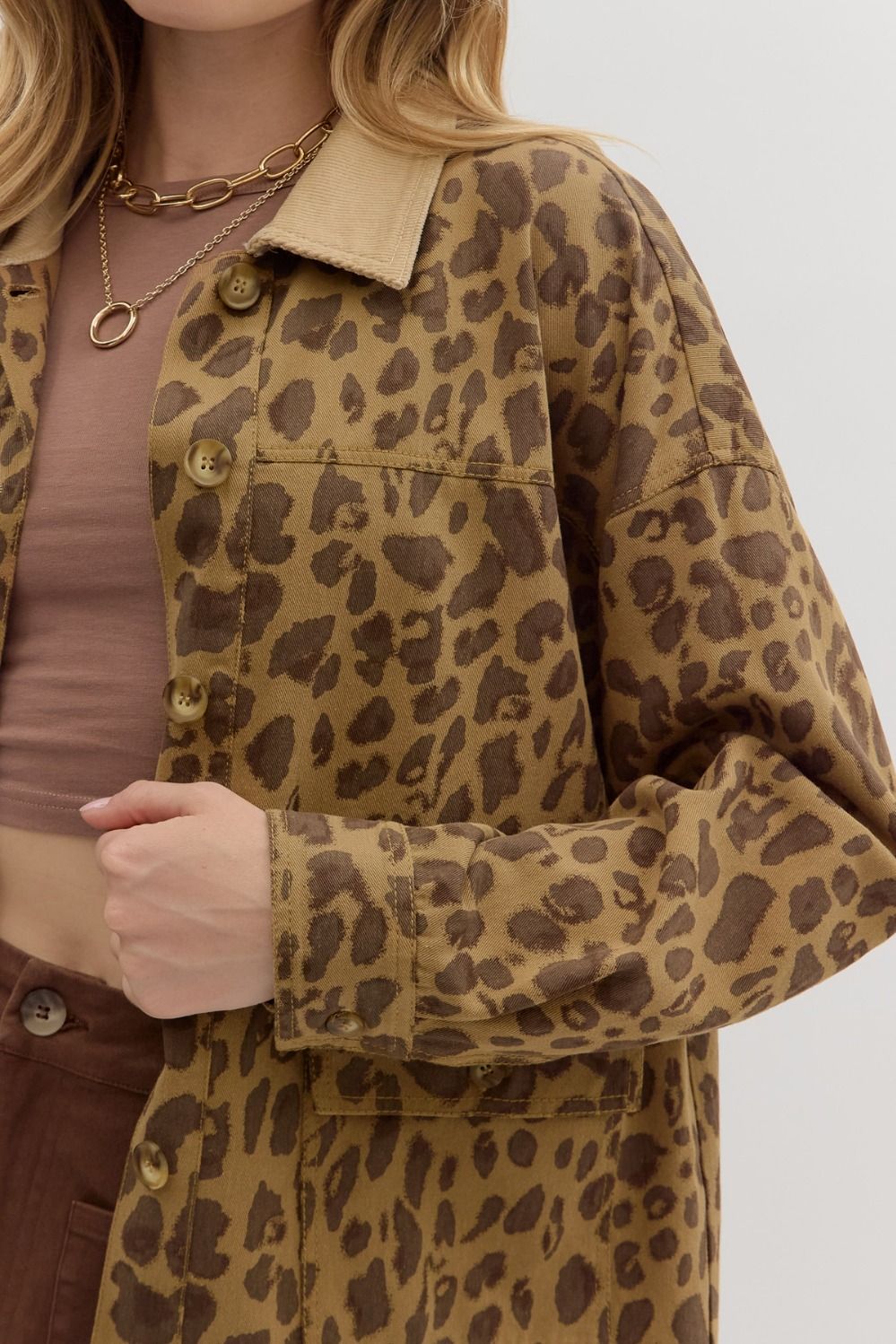 Leopard Barn Jacket