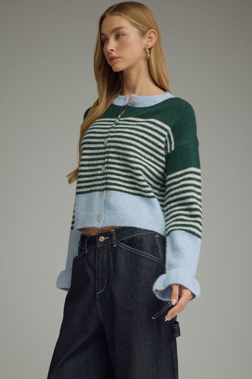 Colorblock Cardi