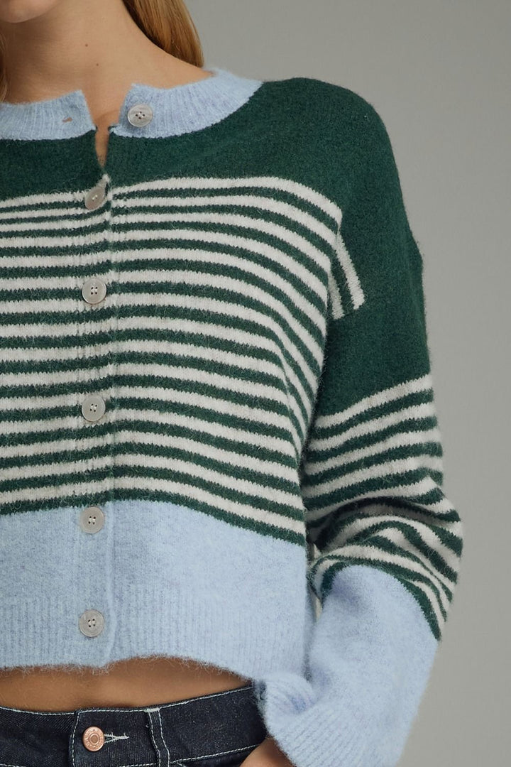 Colorblock Cardi