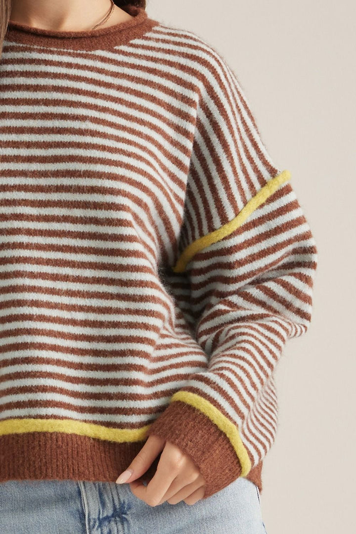 Falling for Stripes Pullover