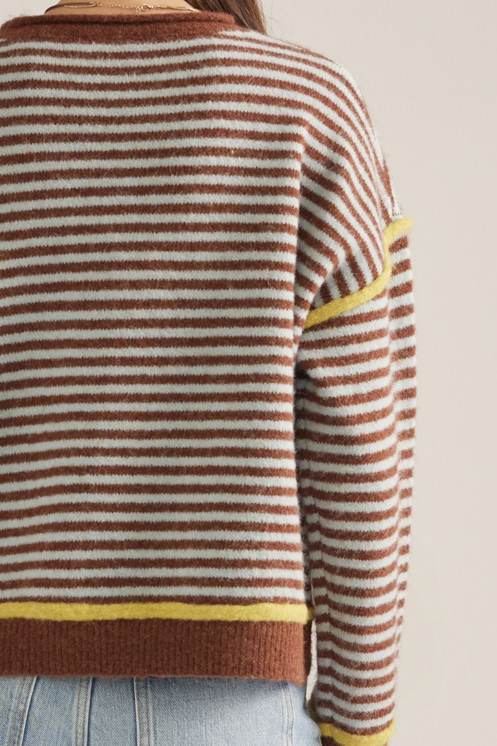 Falling for Stripes Pullover