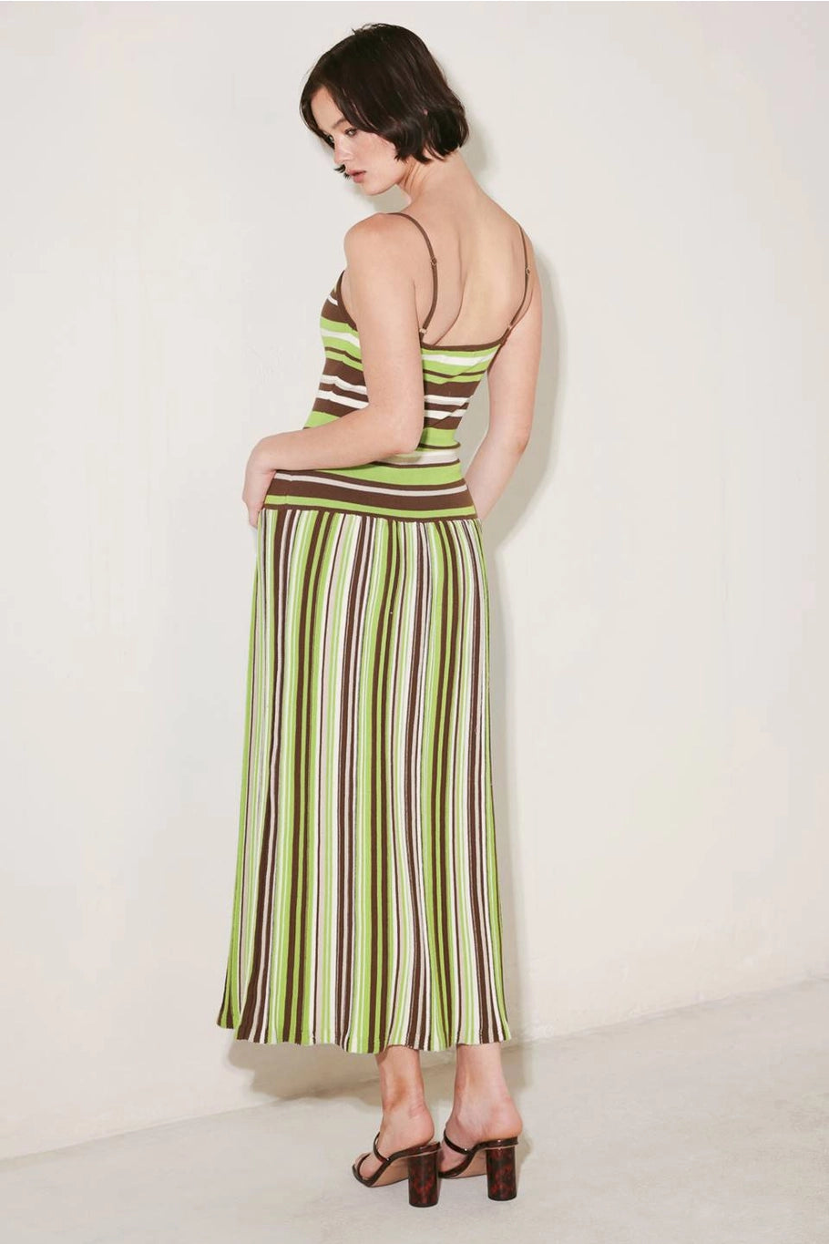 A Sweater Knit Midi Dress