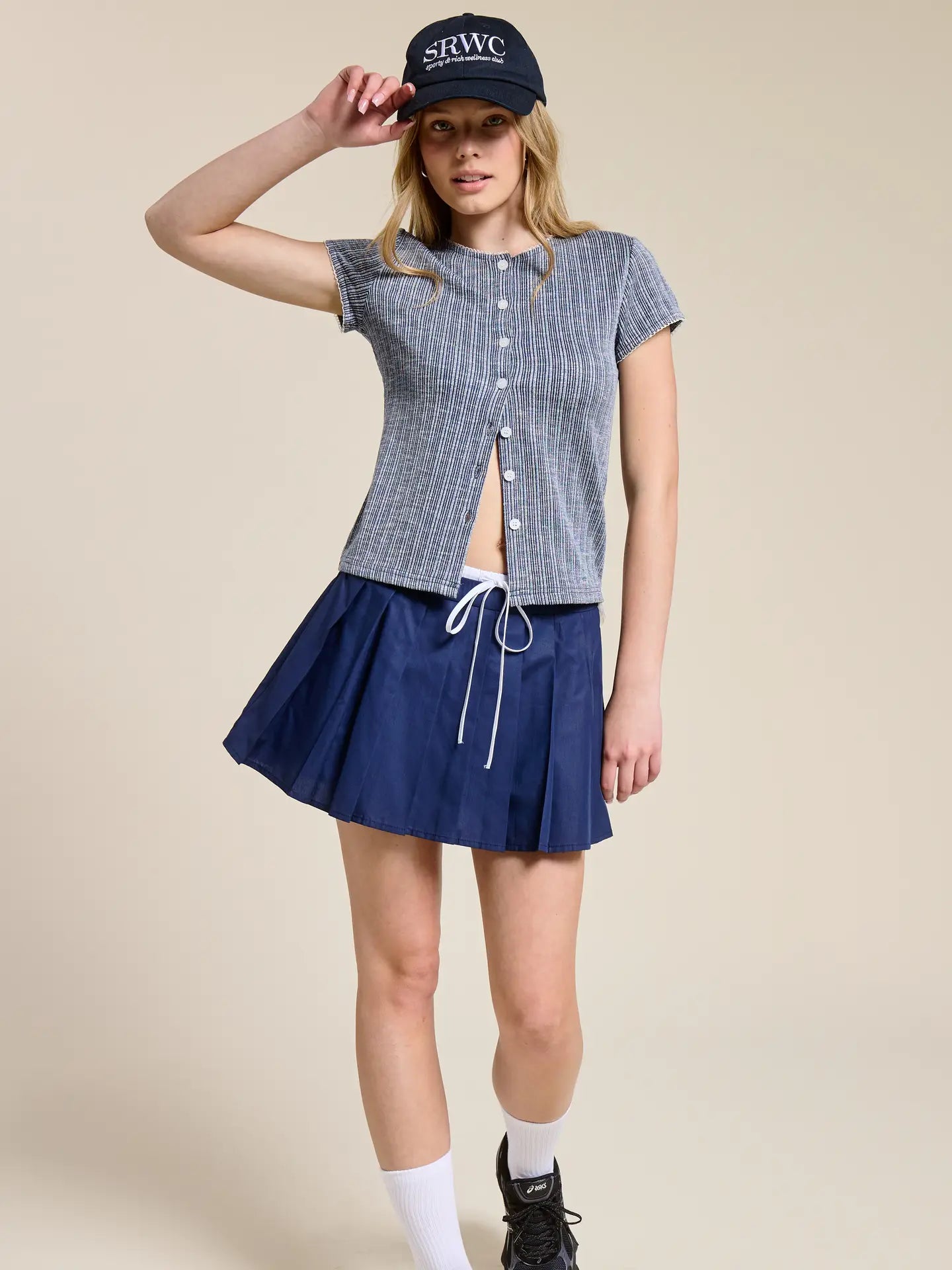 Sailor Button Down Top