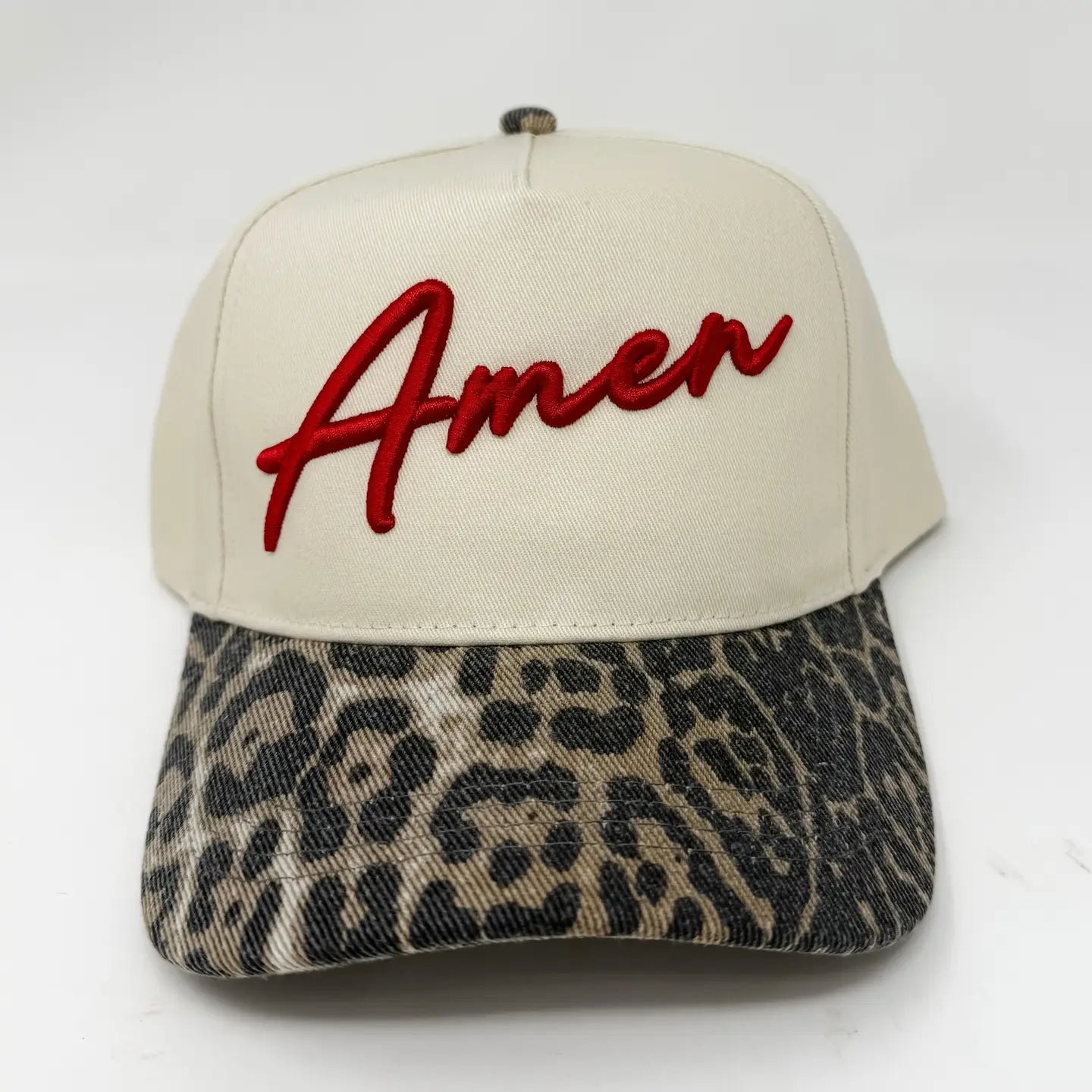 Amen Leopard Cap