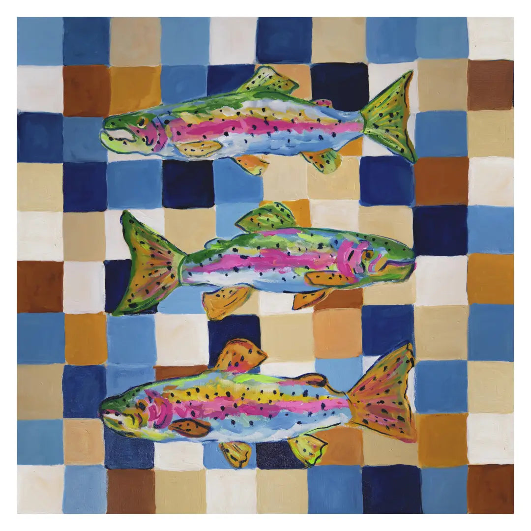 Rainbow Trout Cotton Bandana