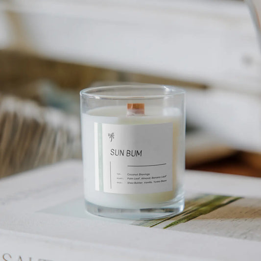 Sun Bum | Luxury Coastal Wood Wick Candle