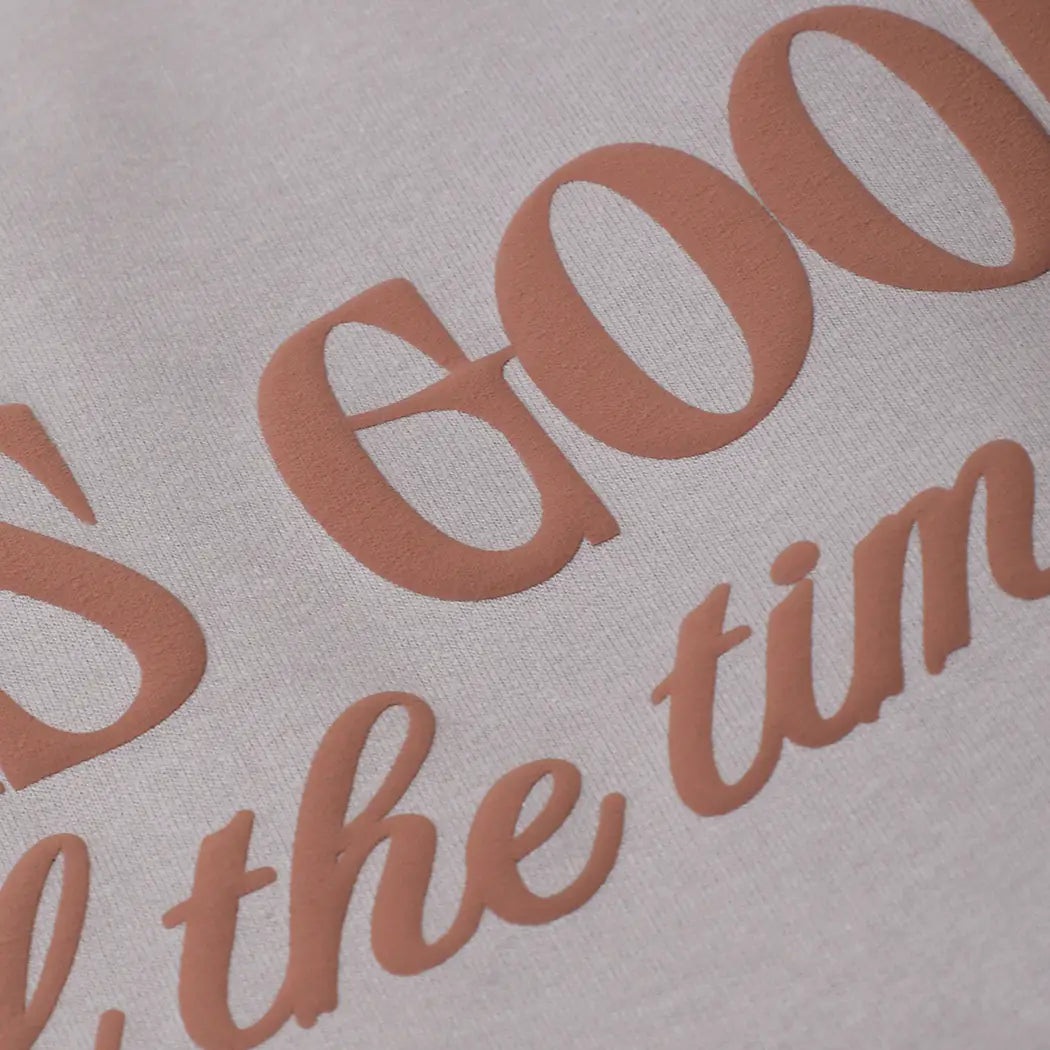 God Is Good All the Time Puff Midweight Sweatshirt
