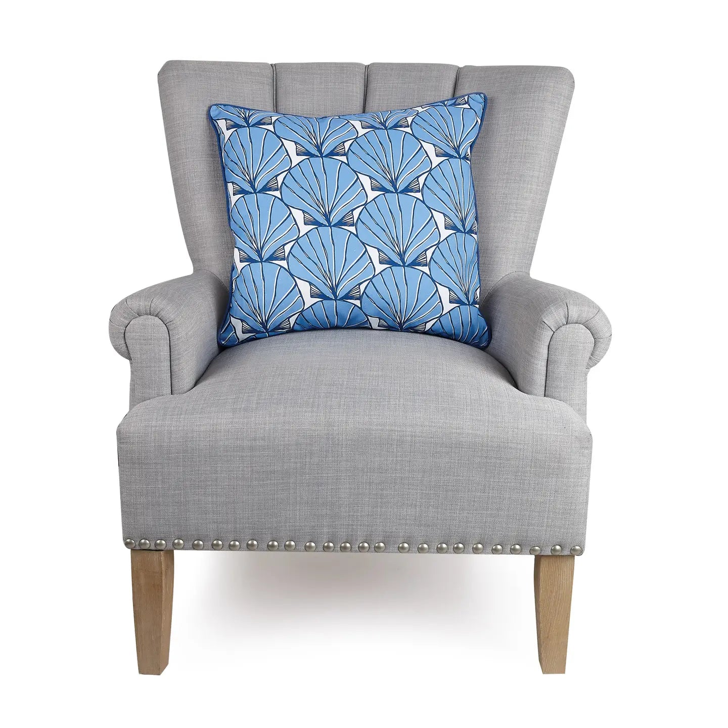 Seashells Patterned Pillow