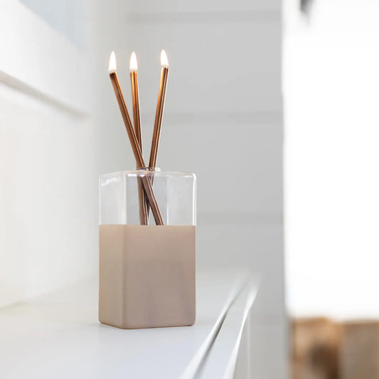 Honeymoon Vase Candle Holder - Everlasting Candles