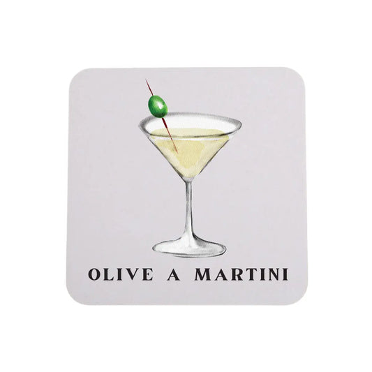 Olive A Martini - 4 Pack Coasters