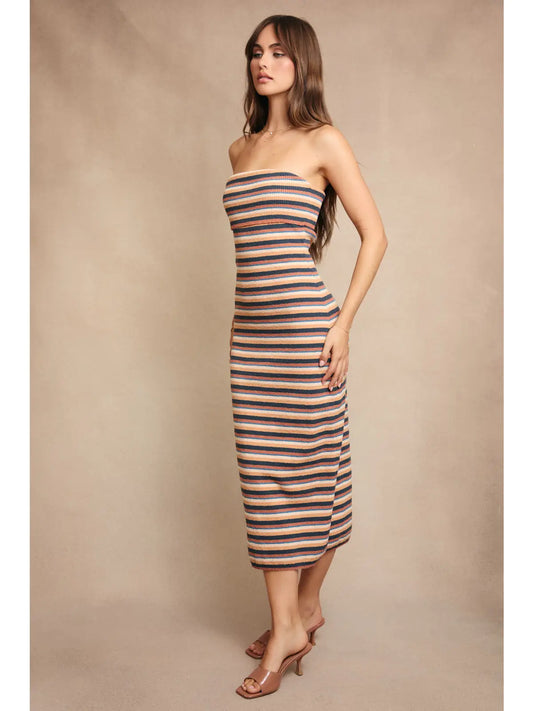 Tube Midi Sweater Dress