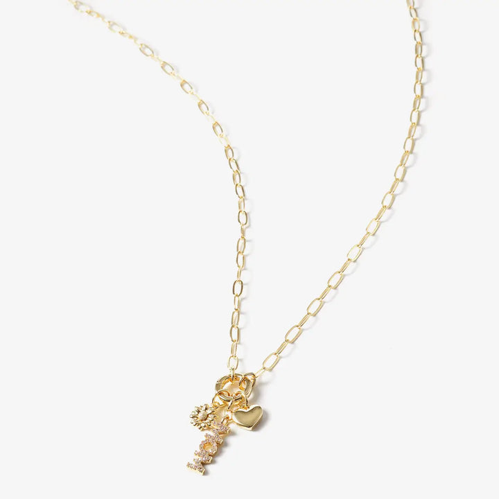 Mom Mini Charm Necklace - Bryan Anthony's