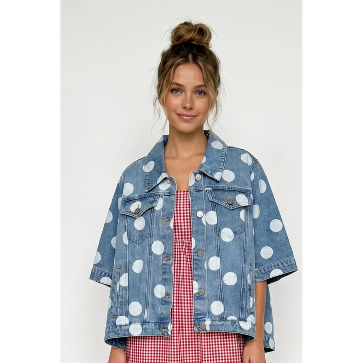 Cape Denim Jacket