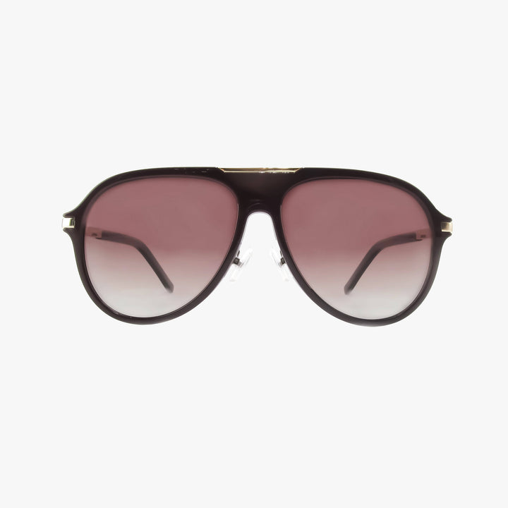 AURA PLUM Polarized Fashion Aviator Sunglasses