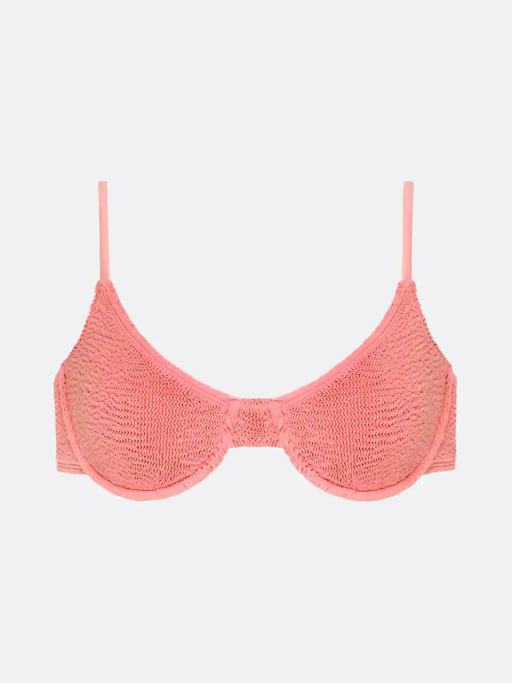 Balboa underwire bikini top - peony