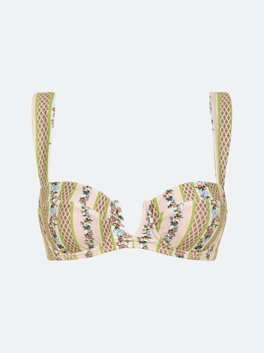 MAUI BIKINI TOP - WILD PRIMROSE