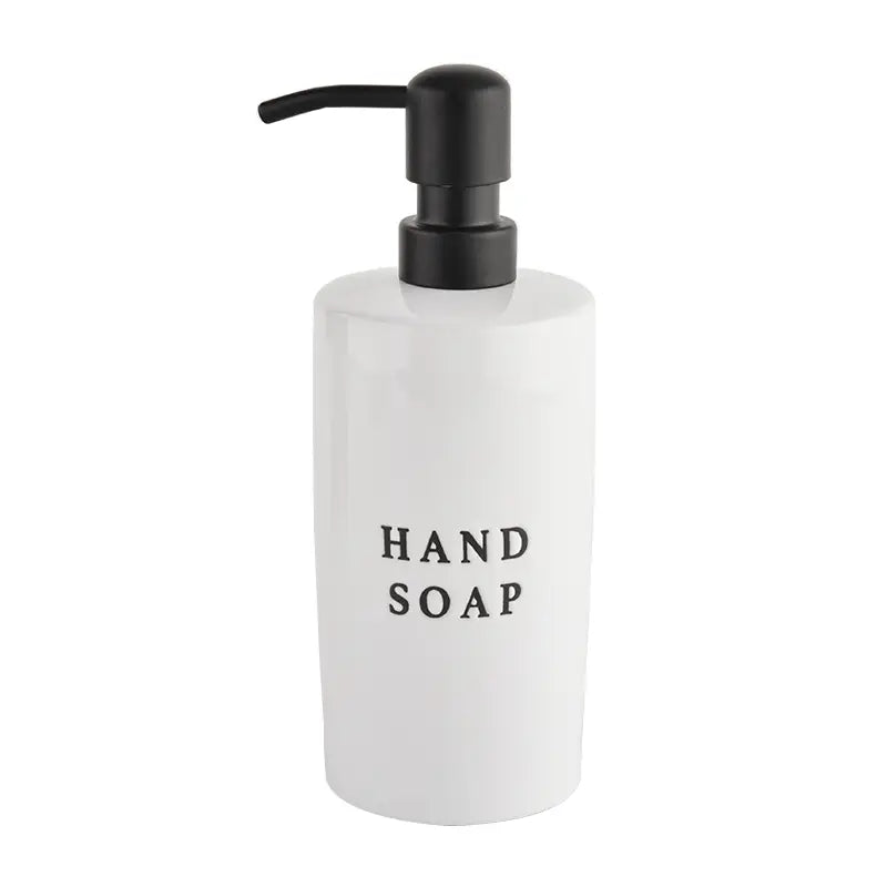 White Hand Soap Dispenser