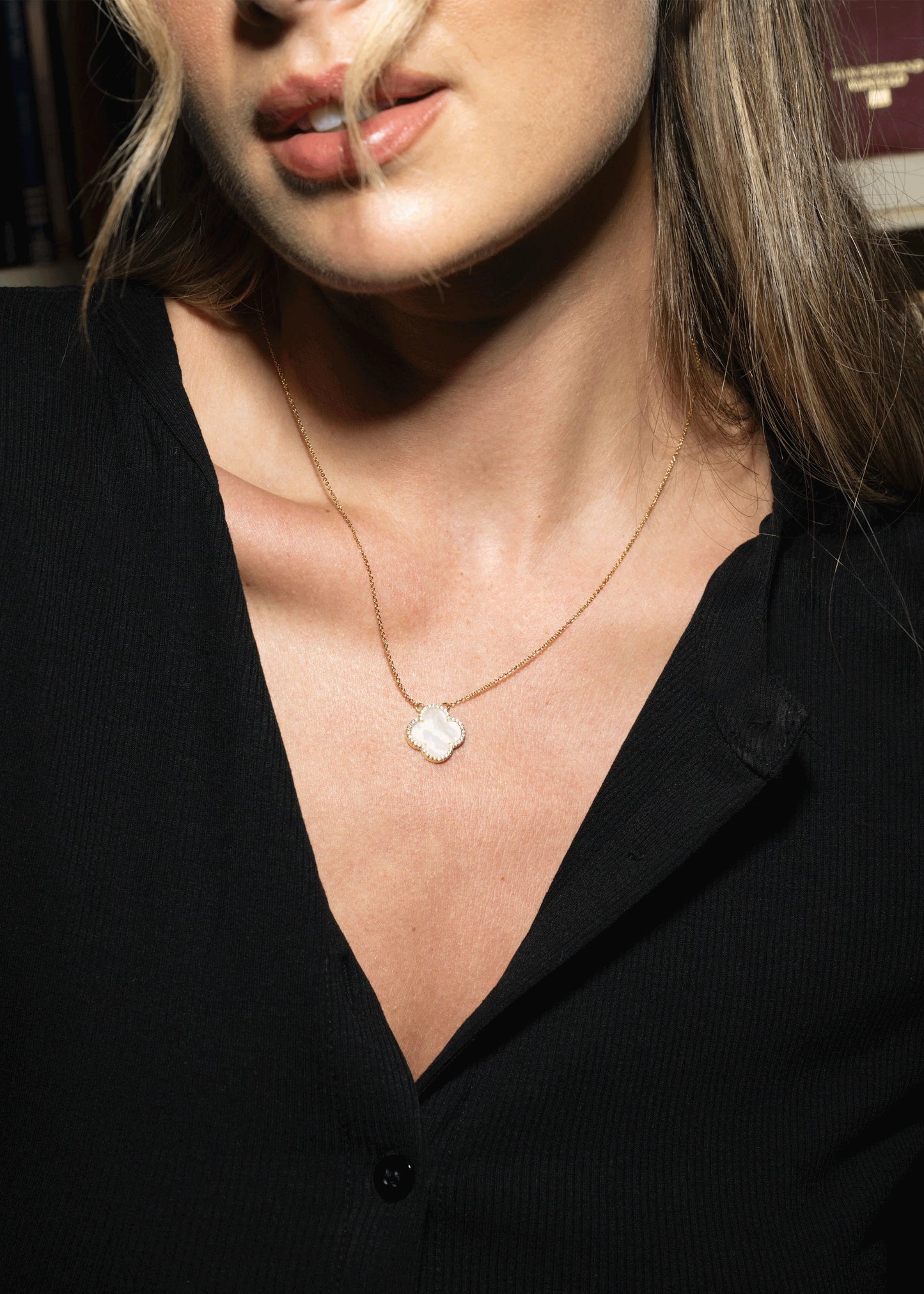 Icon Necklace White Electric Picks