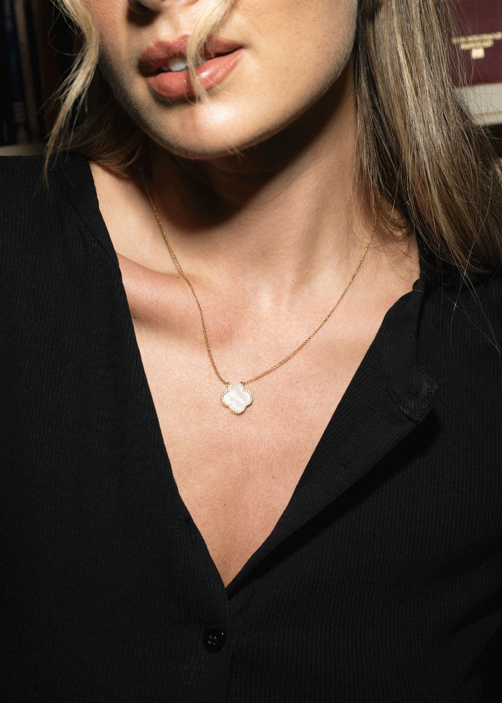 Icon Necklace White Electric Picks