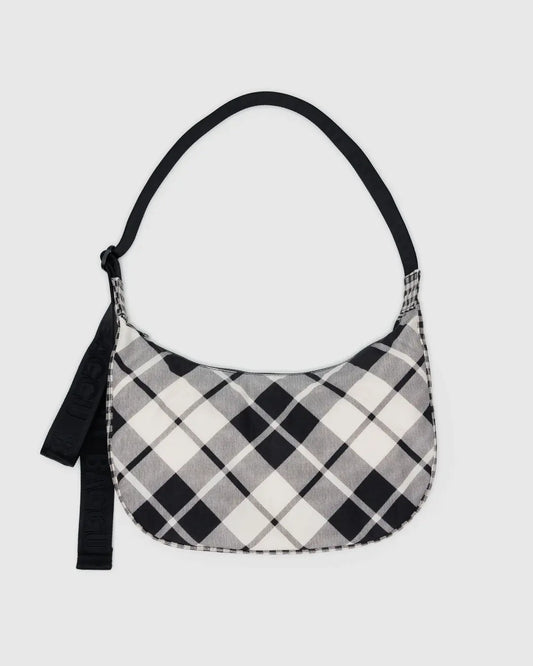 Medium Nylon Crescent Bag