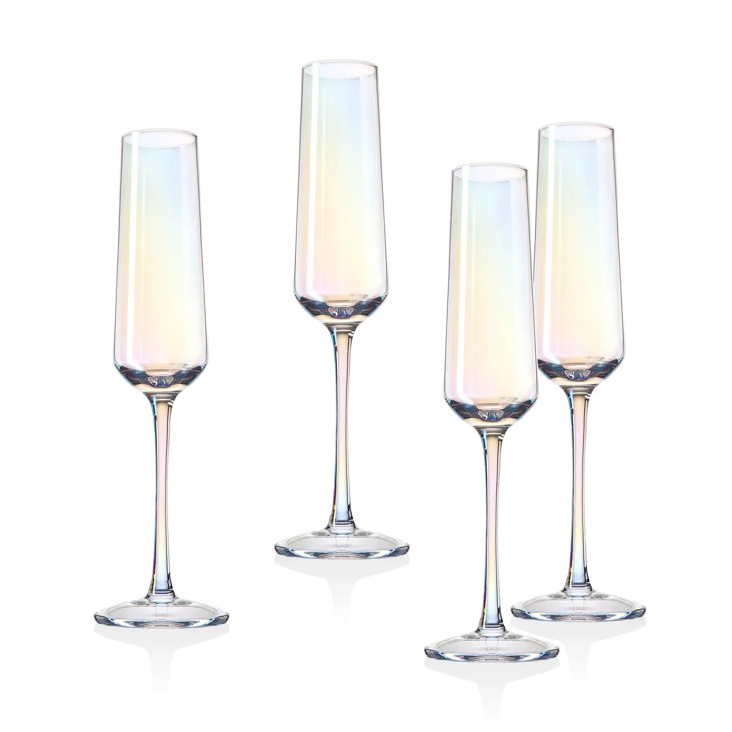 Iridescent Champagne Flute