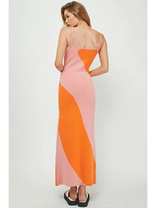 Abstract Maxi Dress