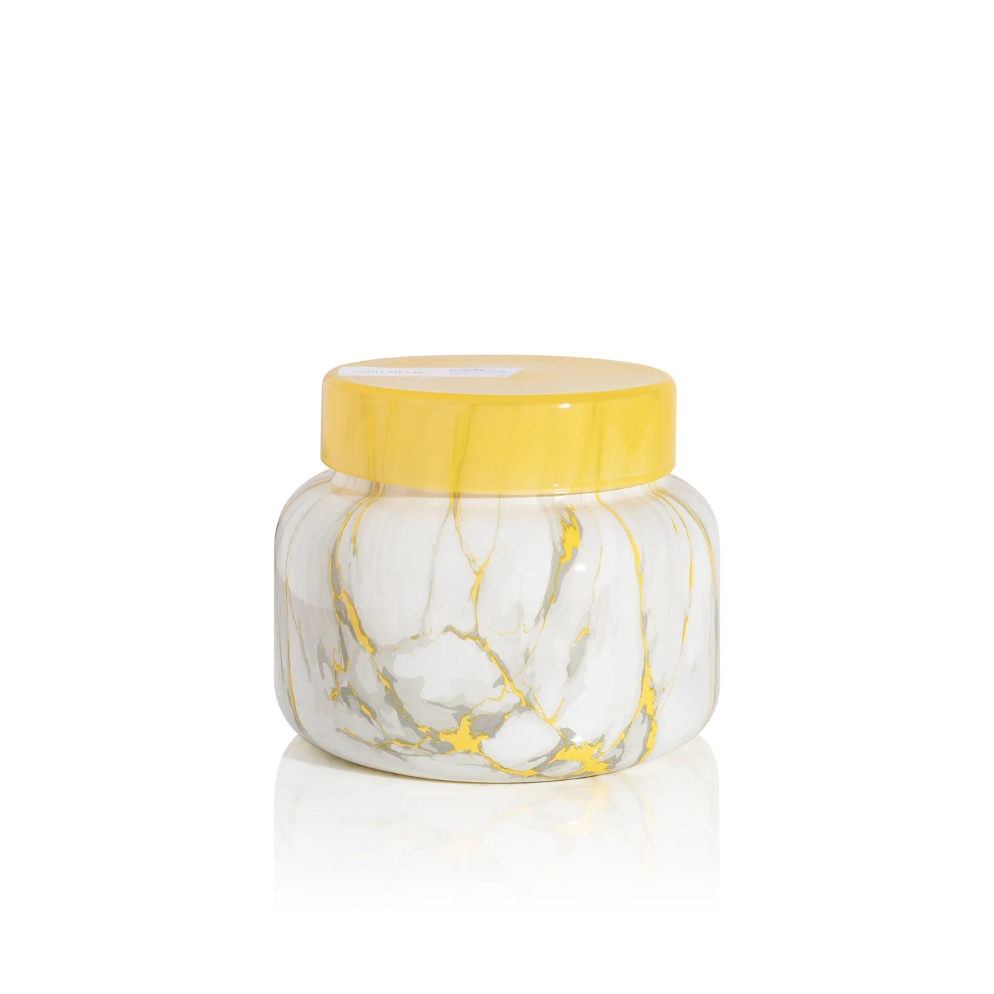 Pineapple Flower 19oz Capri Blue Marble