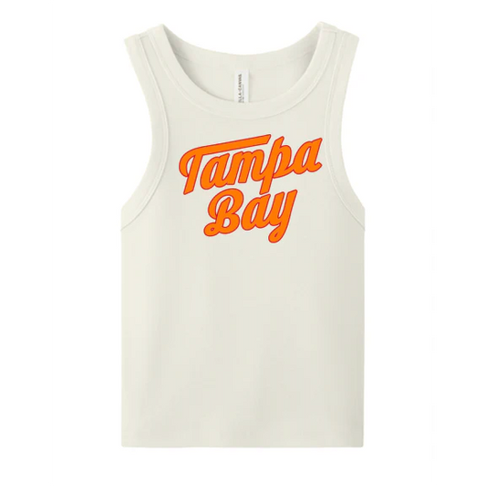Ladies Tampa Bay Gridiron Classic crop tank - For the Bay