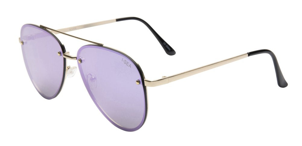 River GOLD / PERIWINKLE MIRROR LENS