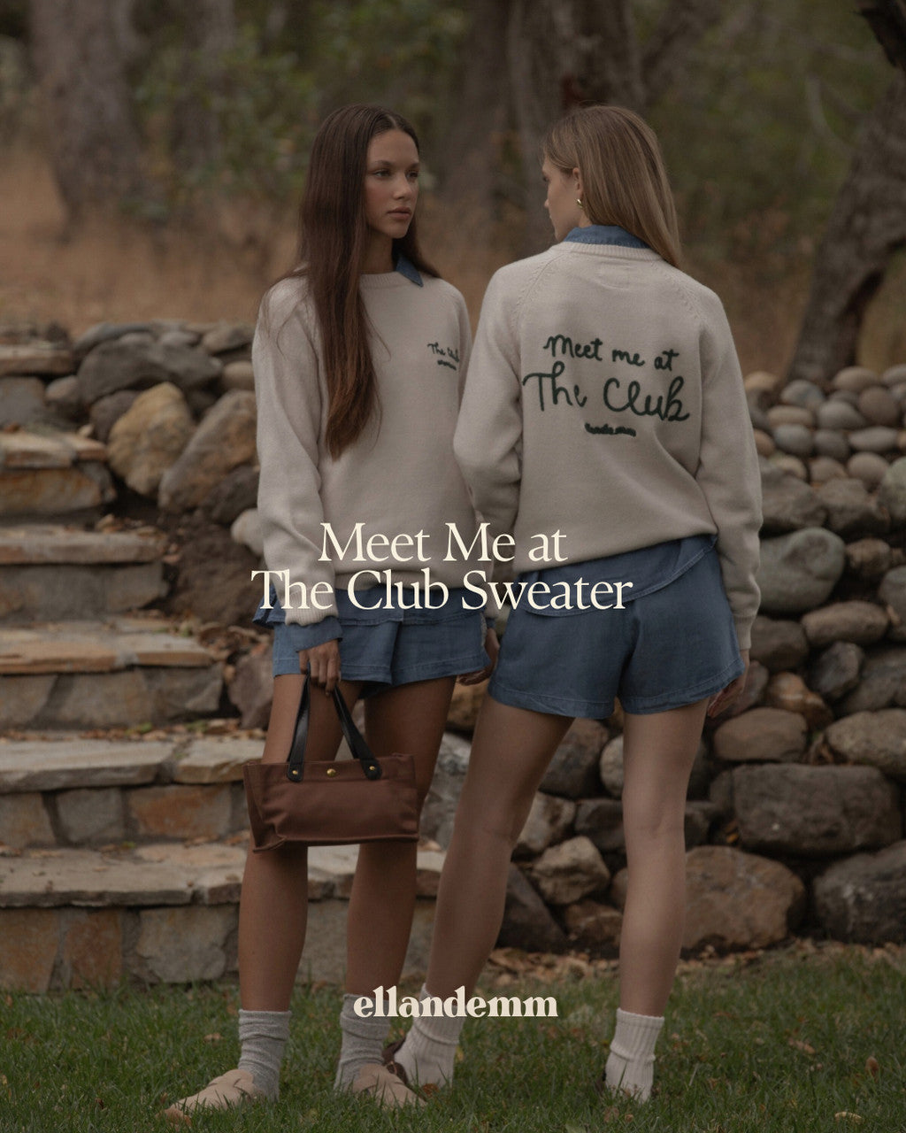 Meet me at the Club Sweater - Ell & Emm
