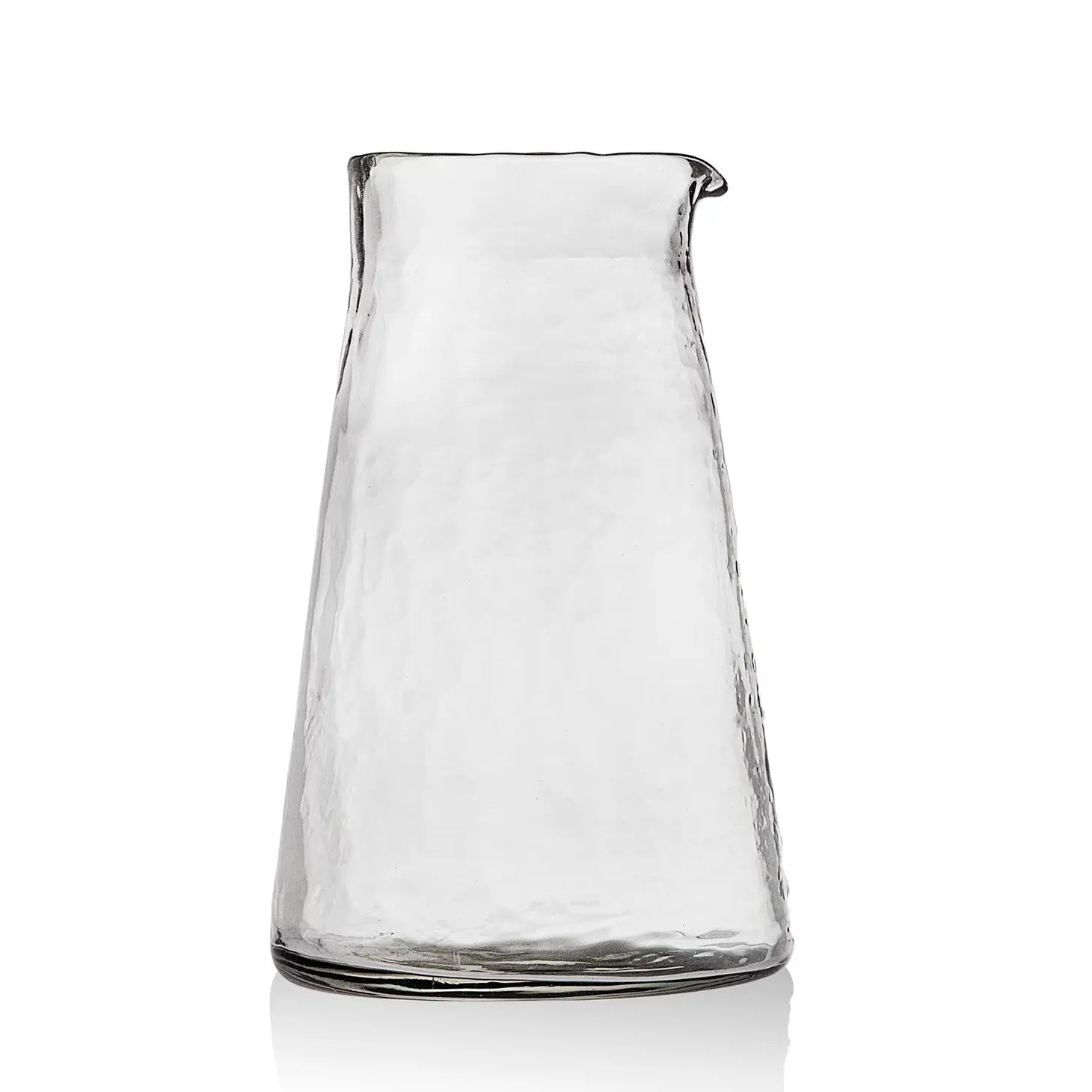 Clear Tappered Carafe