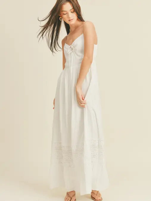 Crochet Maxi in White