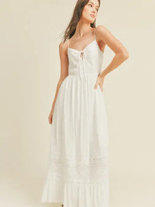 Crochet Maxi in White
